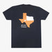 Aksels Grown Locally Texas T-Shirt - Black/Orange