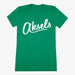 Women's Aksels Cursive Logo T-Shirt - Green