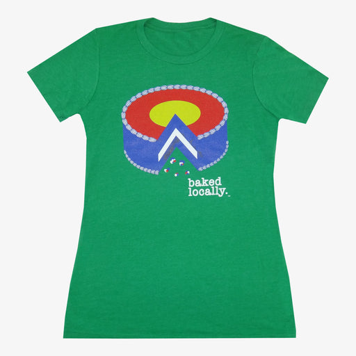 Women's Colorado Baked Locally T-Shirt - Green