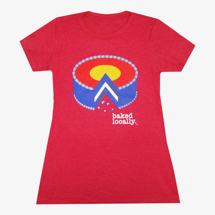 Women's Colorado Baked Locally T-Shirt - Red
