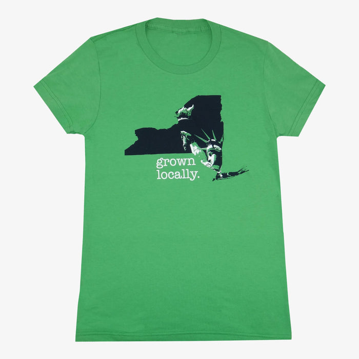Women's Grown Locally New York T-Shirt - Green