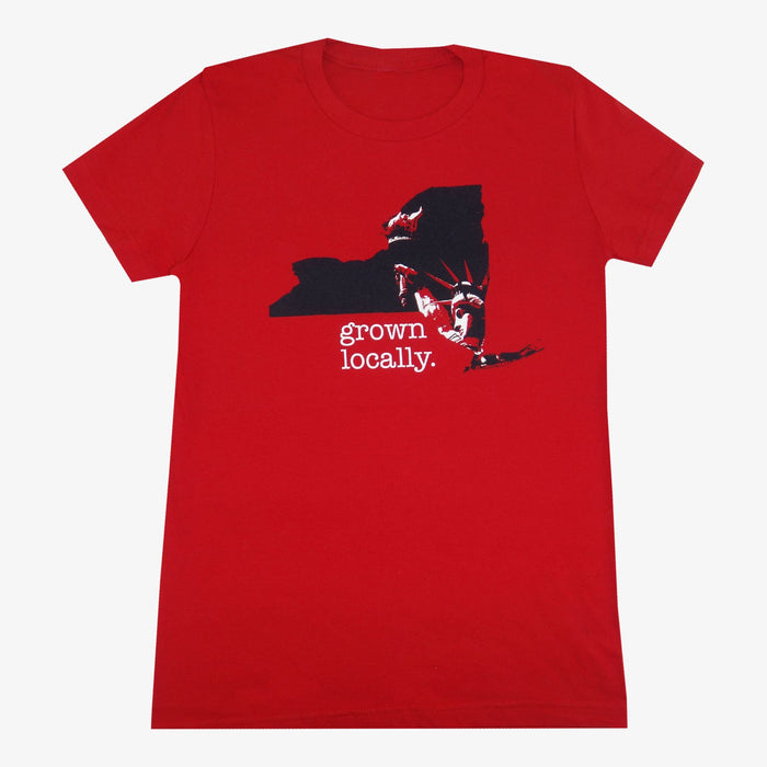 Women's Grown Locally New York T-Shirt - Red
