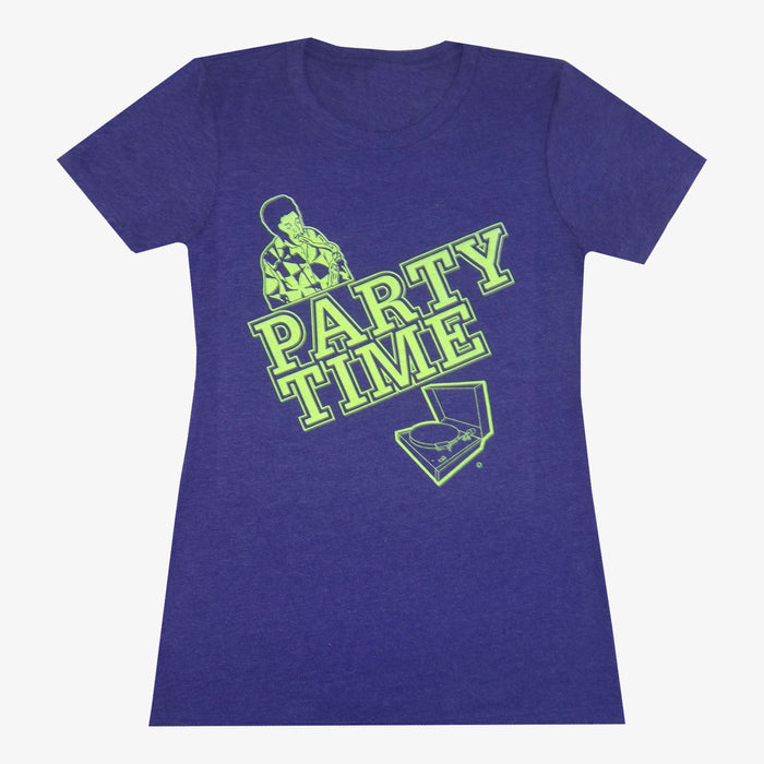 Women's Party Time T-Shirt - Purple