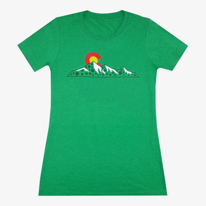 Women's Colorado Shamrock Mountain T-Shirt