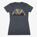 Women's Denver Skyline Rainbow T-Shirt