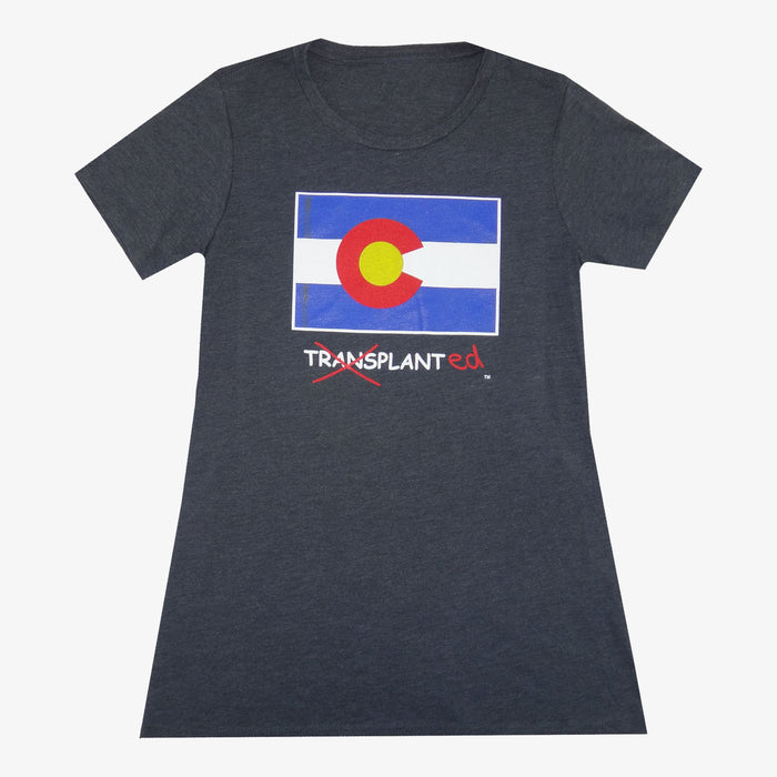 Women's Colorado Transplanted T-Shirt - Charcoal