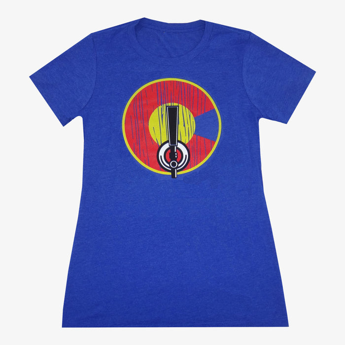 Women's Colorado Barrel T-Shirt - Royal