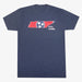 Aksels Born Locally Tennessee State Flag T-Shirt - Navy