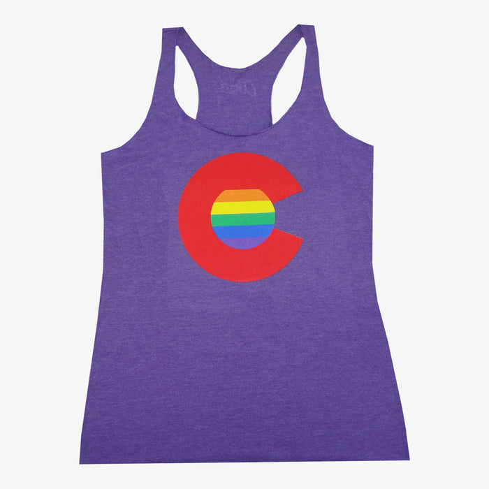 Women's Colorado C Rainbow Tank Top