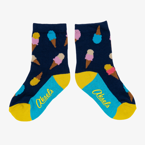 Kids Ice Cream Cone Socks