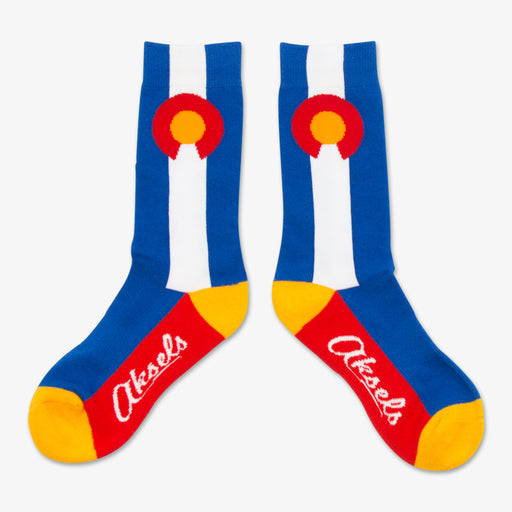 Aksels Youth Colorado Flag Socks
