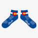 Aksels CoolMax Colorado Flag Ankle Socks