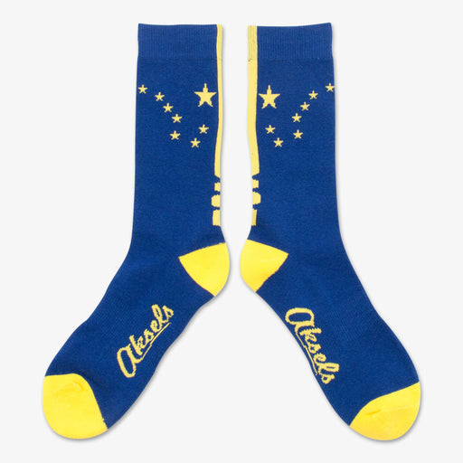 Aksels Alaska State Flag Socks