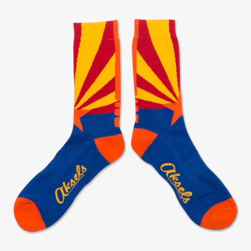 Arizona Flag Socks - Royal