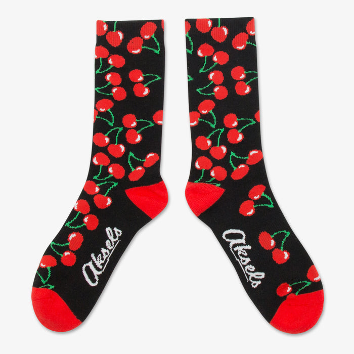 Aksels All Over Print Cherry Socks
