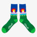 Aksels Colorado Flag C Lake Socks