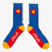 Colorado Flag C Socks - Royal