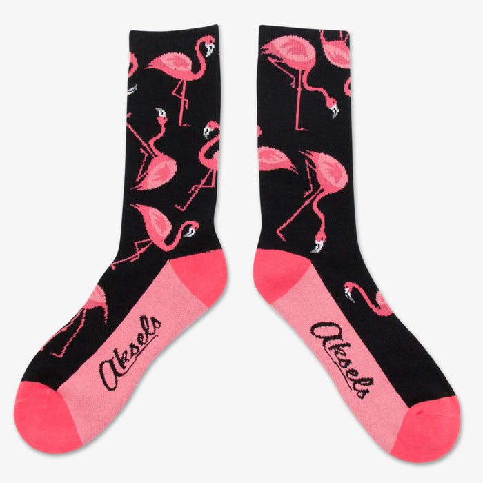 Aksels All Over Print Flamingo Socks