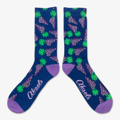Aksels All Over Print Grape Socks