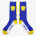 Aksels Pennsylvania Keystone State Socks - Royal/Yellow