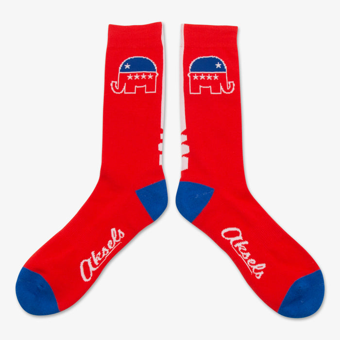 Aksels Republican Socks