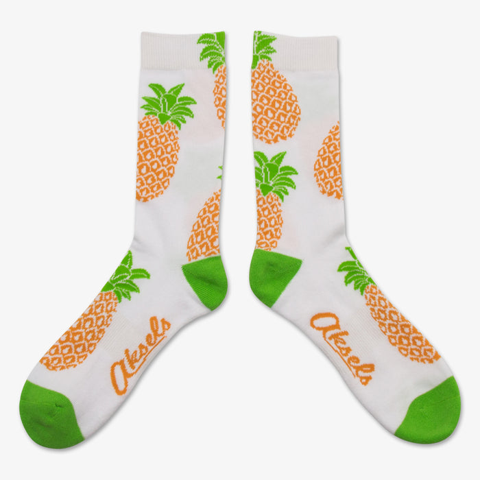 Aksels All Over Print Pineapple Socks