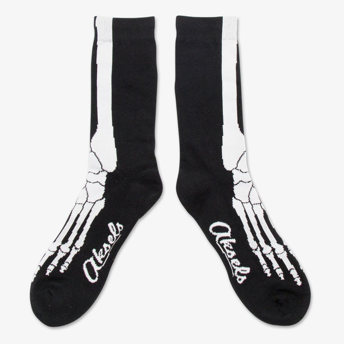 Aksels Skeleton Feet Socks