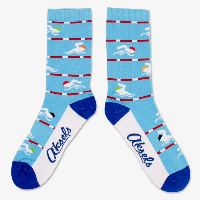 Aksels All Over Print Swimming Socks