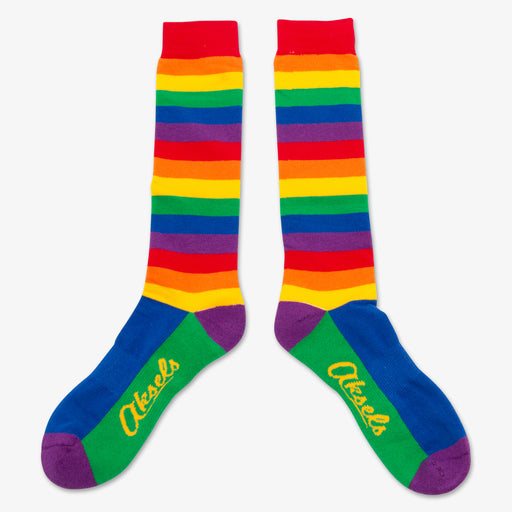 Aksels Knee High Rainbow Socks