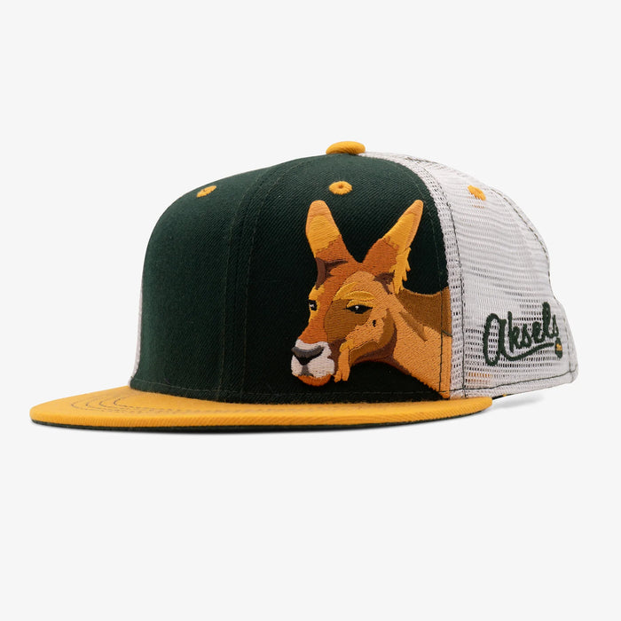 Kids Kangaroo Flatbill Snapback Hat