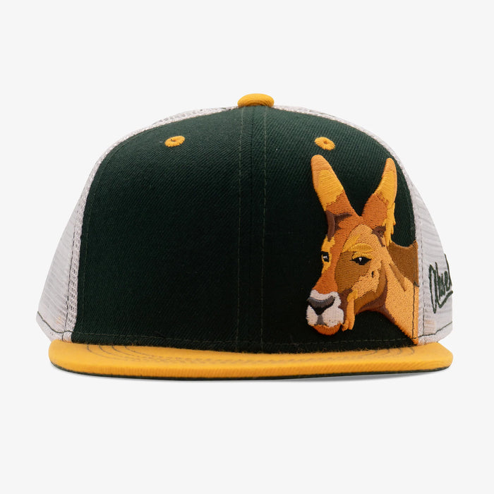 Kids Kangaroo Flatbill Snapback Hat