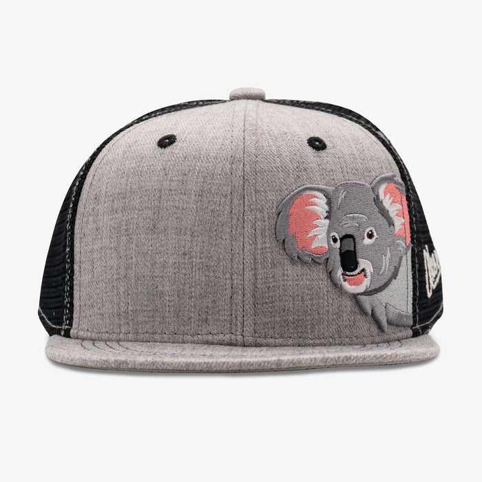 Kids Koala Bear Flatbill Snapback Hat