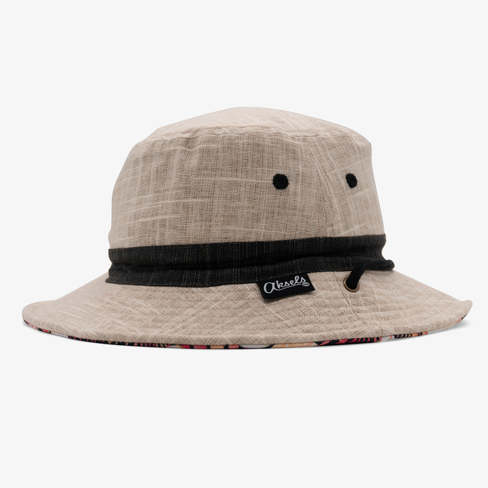 Kids Reversible Tropical Bucket Hat
