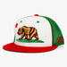 Aksels California Grizzly Trucker Hat - White