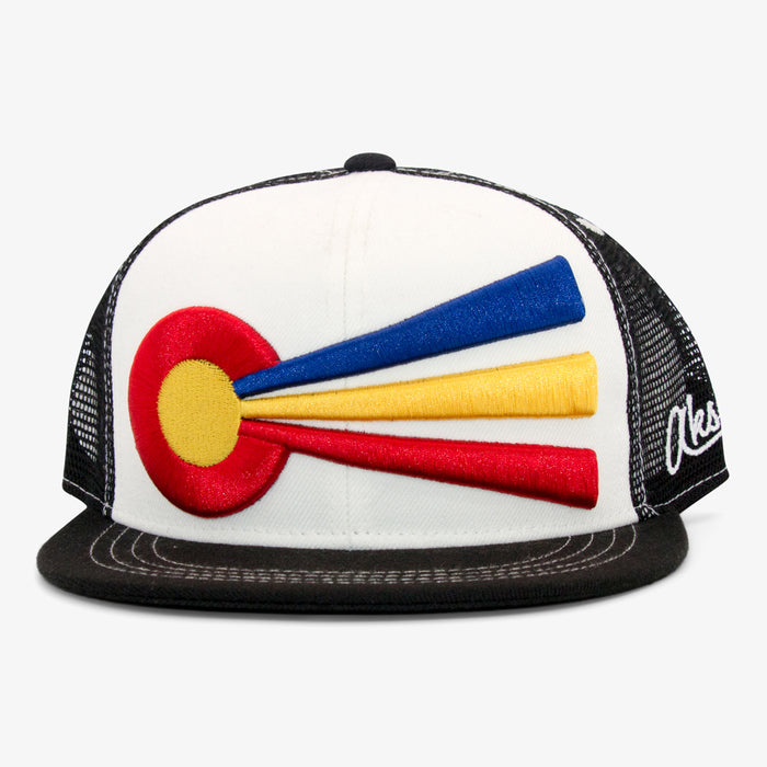 Aksels Colorado Rays Trucker Hat - White