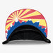 Aksels Colorado Sunset Views Snapback Hat - Red