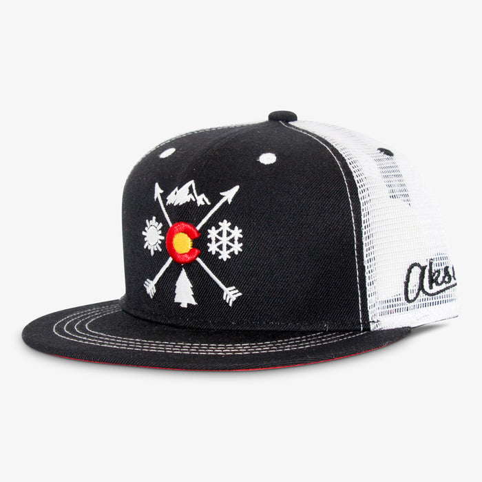 Aksels Colorado Arrows Trucker Hat - Black