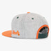 Aksels Cursive Miami Snapback Hat - Orange