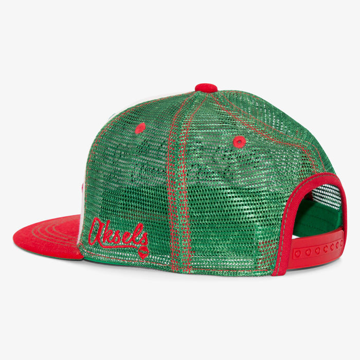 Aksels Mexican Flag Trucker Hat