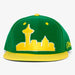 Aksels Seattle Skyline Snapback Hat - Green
