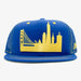 Aksels San Francisco Skyline Trucker Hat - Royal