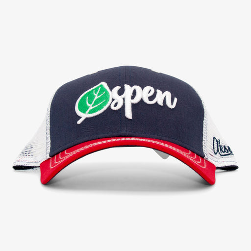 Aksels Aspen Leaf Curved Trucker Hat