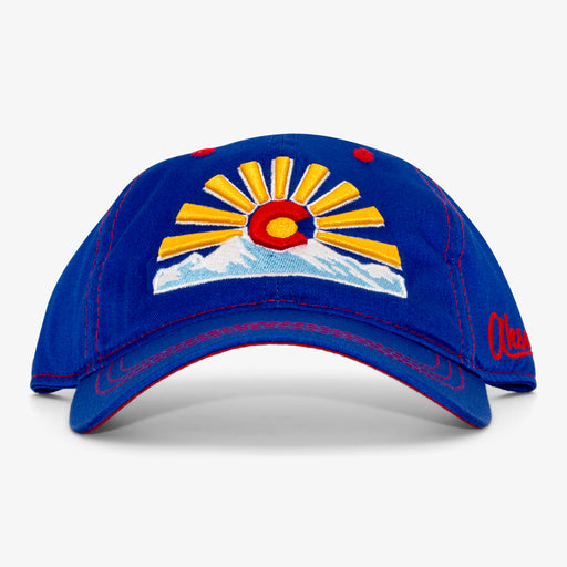 Aksels Colorado Sunset Dad Hat - Royal