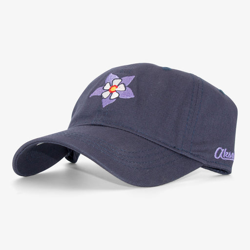 Aksels Women's Colorado Columbine Dad Hat - Navy