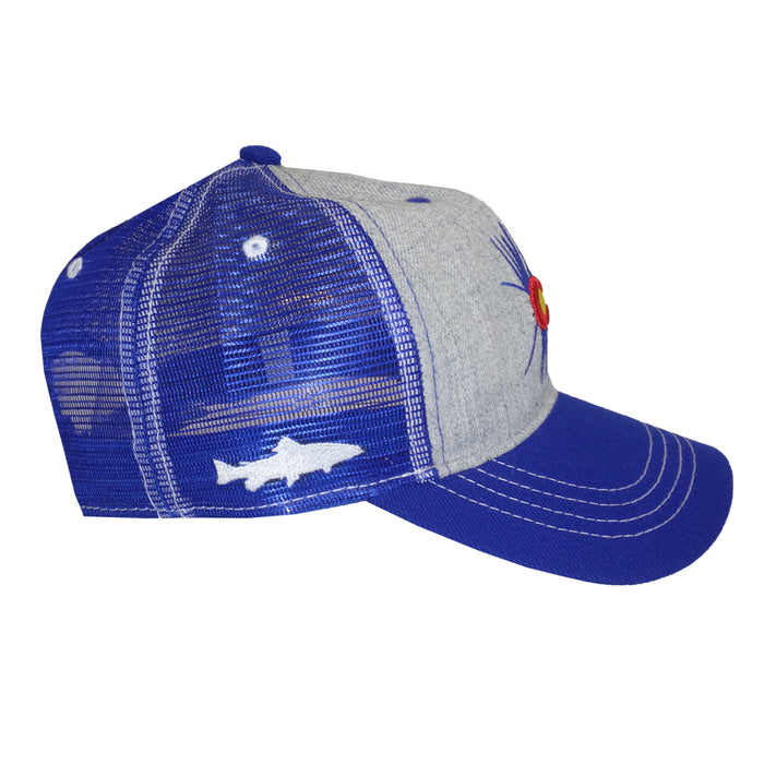 Colorado Fly Fishing Curved Trucker