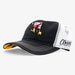 Aksels Maryland Flag Unstructured Trucker Hat - Black