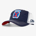 Aksels 10th Mountain Division Curved Trucker Hat - Navy