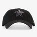 Aksels Lone Star Texas Dad Hat - All Black