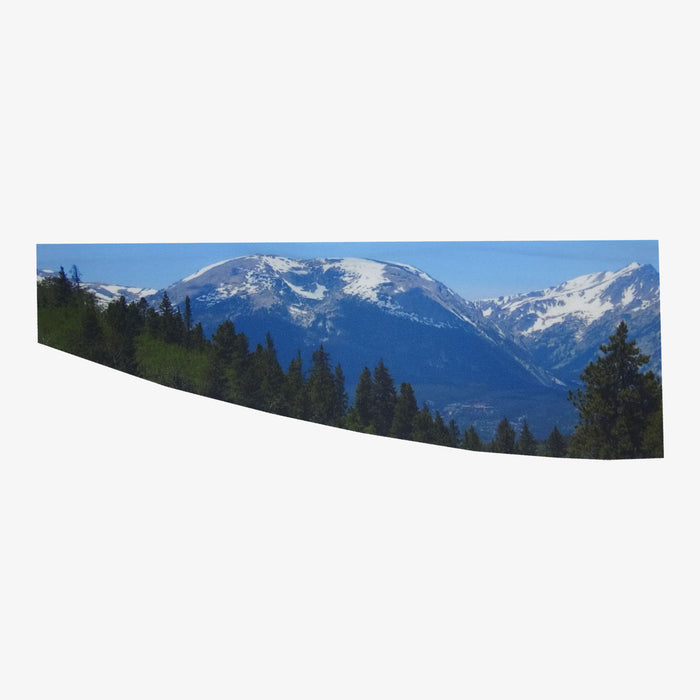Aksels Sublimated Colorado Flag and Mountains Headband