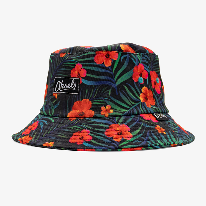 Hibiscus Short Brim Bucket Hat